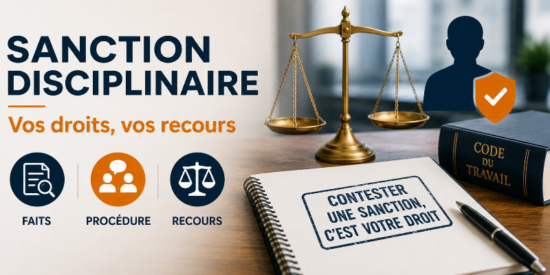Sanction disciplinaire : le salarié n'est pas obligé d'accepter sans réagir